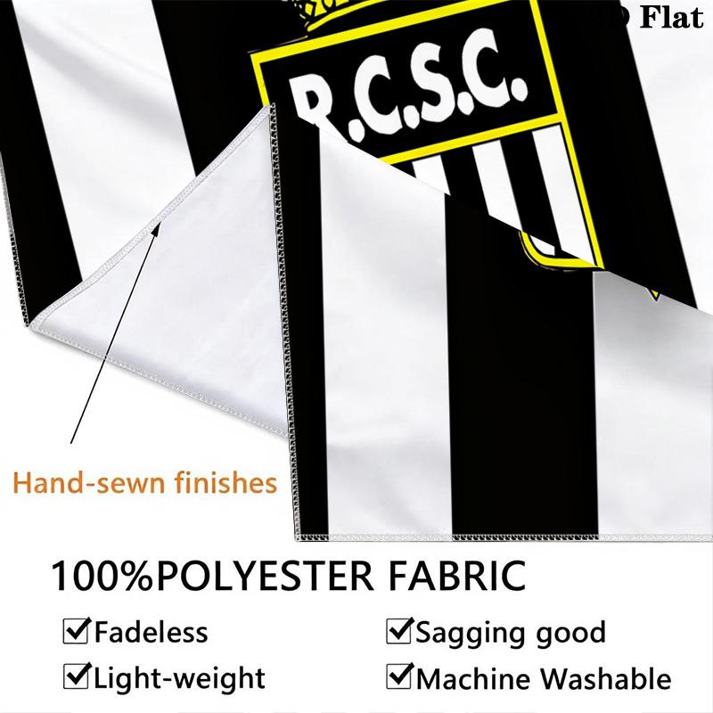 R Charleroi Sc Wall Tapestry Aesthetic Wall Hanging Printed Fabric Blanket Decorative Tapestries For Bedroom Living Room Home Decor