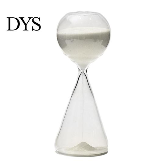 Fint Timeglas Ornamenter, 15 Min Timer, Nordisk Minimalistisk Borosilikatglas Boligindretning, Kunstnerisk Skrivebordsgave