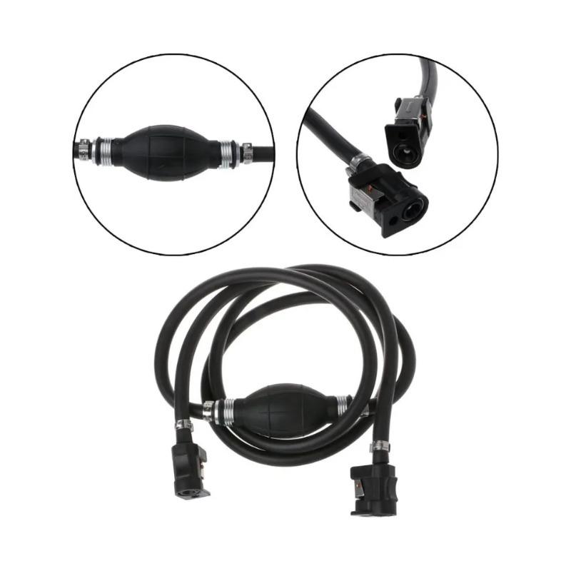 High Quality 2.1/3M Fuel Hose Outboard Boat Engine Petrol Tank Connection Kit for 6/8/10MM Engine Fuel Hose