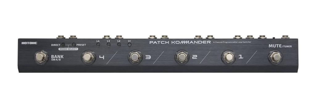 HOTONE PATCH KOMMANDER programmable loop switcher LS-10 4-channel []