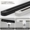 Direct-Mount Outlet Lighting Rail, Lighting Bar, Cord-Type Lighting Rail, Wired Duct Rail, Easy Installation, No Construction Required, Safety