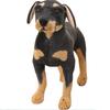Black Power Dog Plush Toy - Creative Home Decoration & Children's Gift