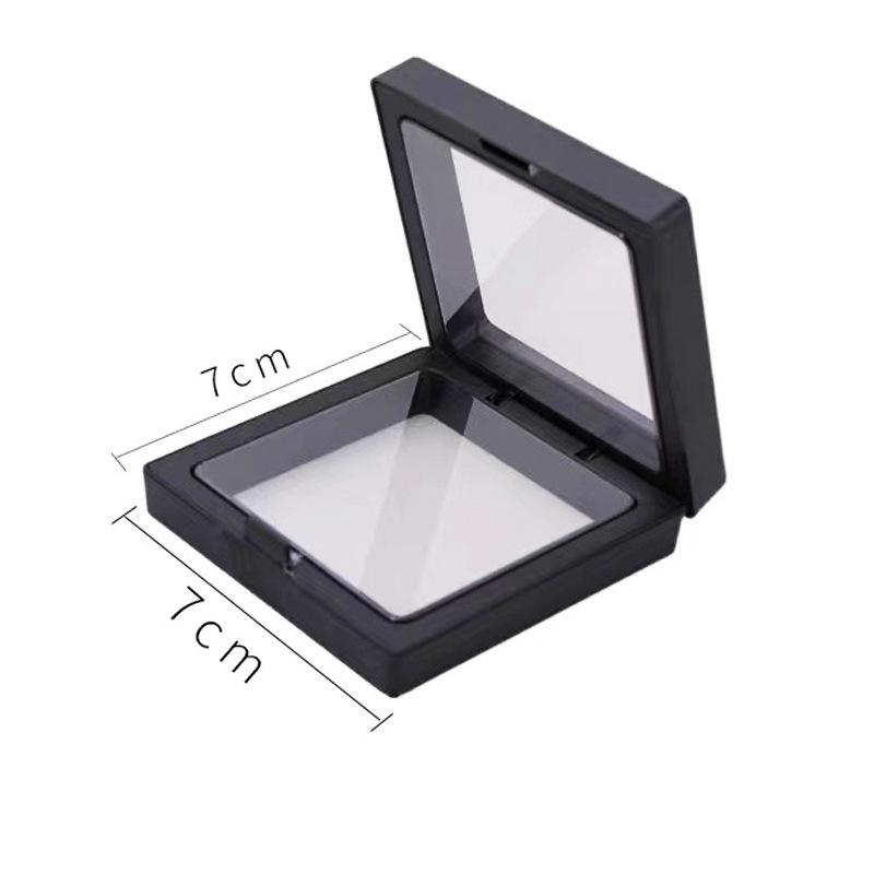 

Портативная прозрачная коробка для хранения ювелирных изделий для серег, ожерелий и серег-гвоздиков Acrylic