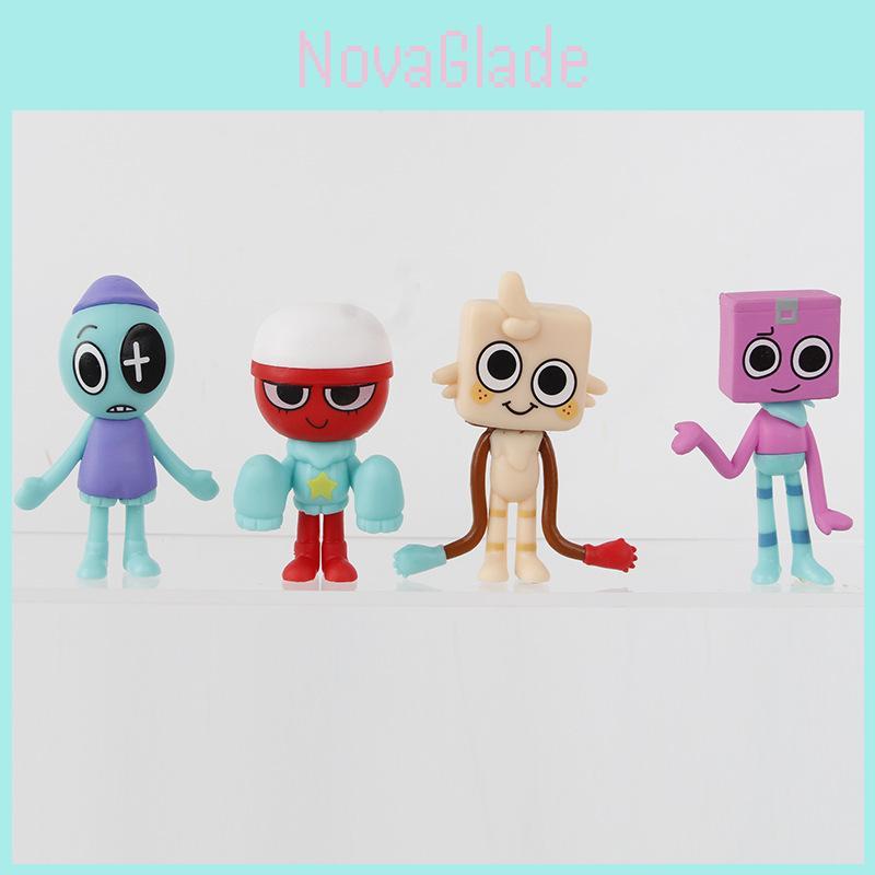 Uroczy Dandy World Rhythm Box Kolekcjonerski Zestaw 8 Figurki Figurki Z PVC Zabawki Dla Dzieci