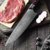 8 Inch Chef Knife 67-Layers Damascus Steel 10Cr15Mov Blade Cleaver Meat Slicing Sashimi Japanese Kitchen Knives Ebony Handle