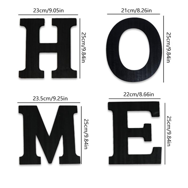 Handcrafted Wood Wall Art Seasonal Celebration Decoration Simple Mounting Living Space Enhancement Accessory