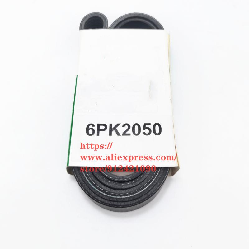 Engine Air Conditioner Belt for Great Wall Wingle 5/6/7 Pickup Euro 4D20 Diesel 2.0T Power Steering Booster Pump Belt 6PK2050