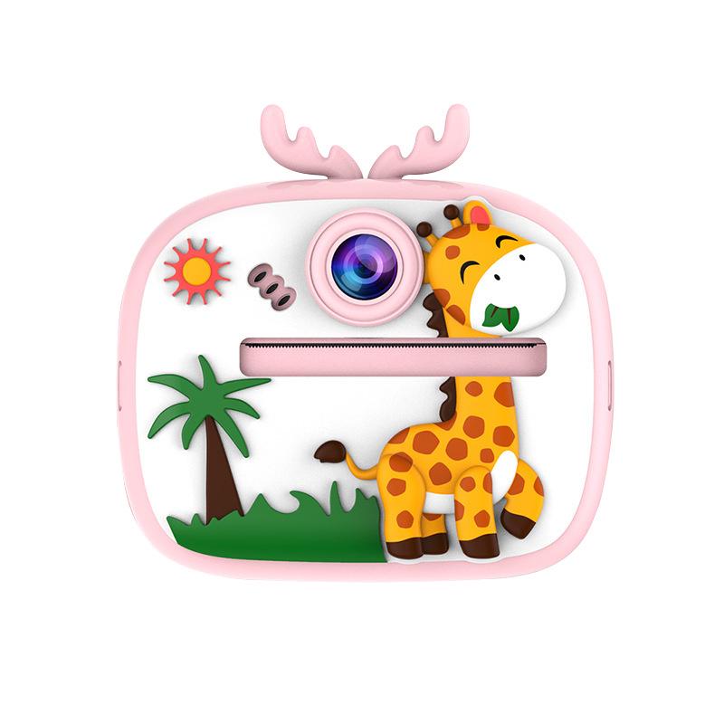 Portable Instant Print Children's Camera with Thermal Paper