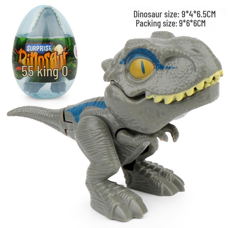 Cross-Border Tyrannosaurus Rex Articulated Dinosaur Egg Pack Toy