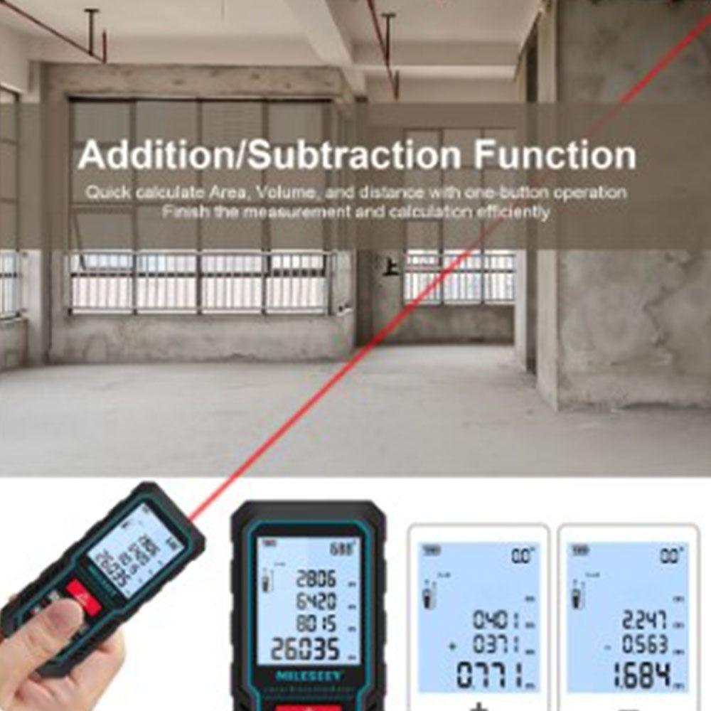 Digital Laser Distance Meter 40M 60M  80M 100M Laser Tape Measure Laser Rangefinder  Measuring Tool