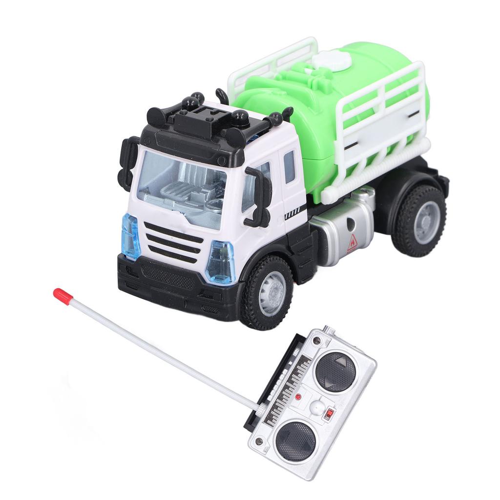 RC Watering Truck USB Charging Wireless Remote Control Sprinkler Truck Toy for Boys and Girls
