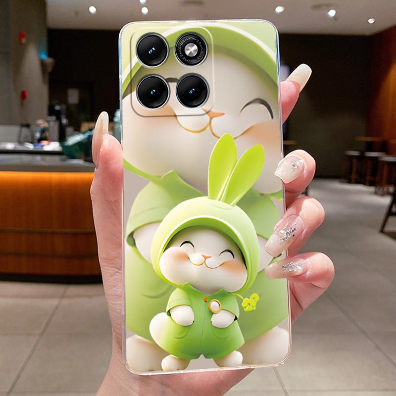 Fashion Brightly Colored Sunflower Pattern Phone Case For Motorola Edge 70 Fusion Clear TPU Soft Casing Anti-scratch Shell