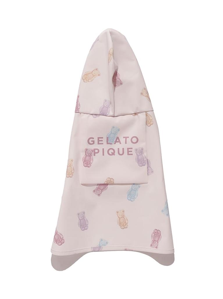 Gelato Pique Cat Dog Rain Poncho PAGG242573 Pink Large & Women's