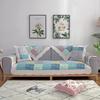 Four Seasons Universal Pastoral Printing Sofa Cushion Korean Style Small Floral Sofa  Towel Hot Selling Cotton Sofa Covers