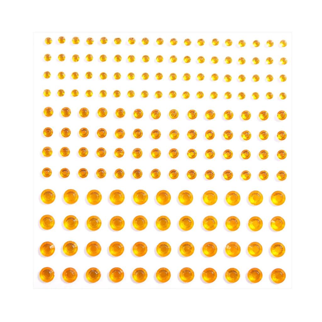 Color Acrylic Rhinestones Sticker for Eyes DIY Party Face Forehead Eyse Makeup Crystal Self-adhesive Tattoo Sticker Nail Sticker