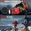 Solar Hand Crank Emergency Weather Radio,NOAA/AM/FM Portable Radio with 3 LED Flashlight 2000mAh Power Bank Cellphone Charger