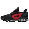 New SEEED Shock Absorbers With Slip Resistant Features Low Top Running Shoes Men's Black Red 91935503-3