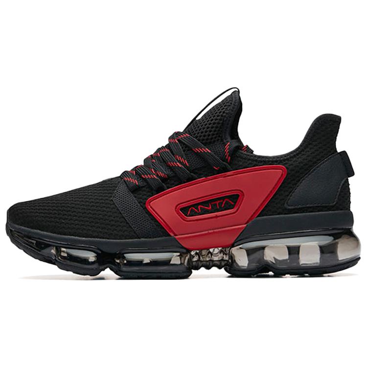 

New Anta SEEED Shock Absorbers With Slip Resistant Features Low Top Running Shoes Men s Black Red 91935503-3 39
