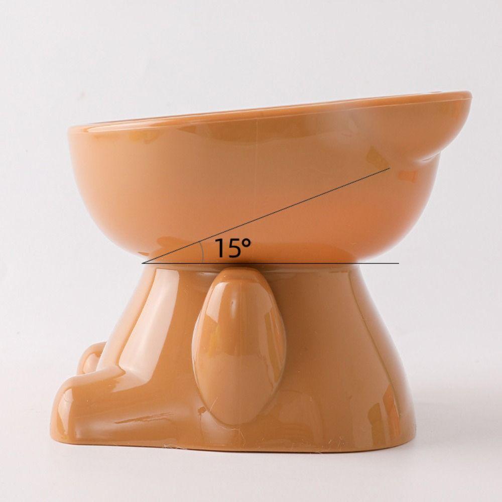 Cute Food Feeder High Feet Drink Water Bowl Feeding Bowl Pet Water Dishes  Puppy
