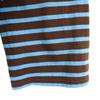 Le Minor Made In France Border Long Sleeve Tunic 1 Brown X Blue One Piece Women Used