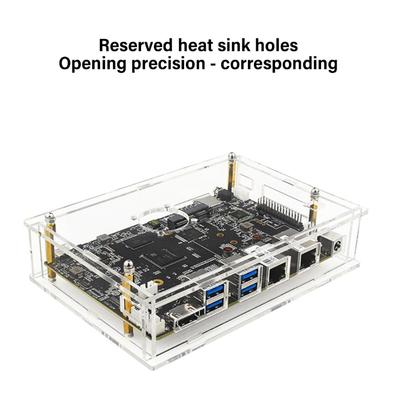 Acrylic Enclosure With Cooling Fan Enhances Heat Dissipation For Banana Pi For BPI F3 Development Board Radiator