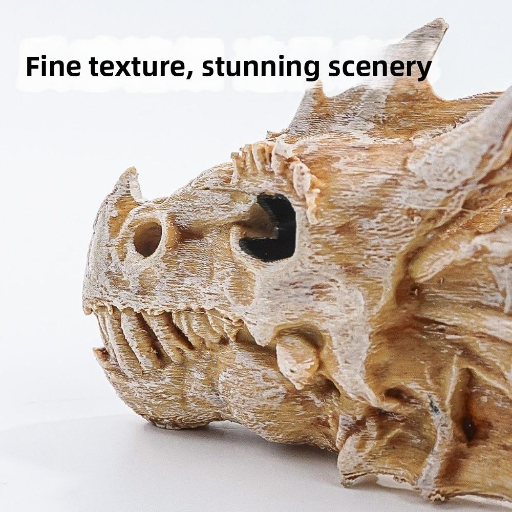 3D Printed Dragon Bone Fish Tank Ornament Fish and Shrimp Shelter Shrimp Fish Hiding House