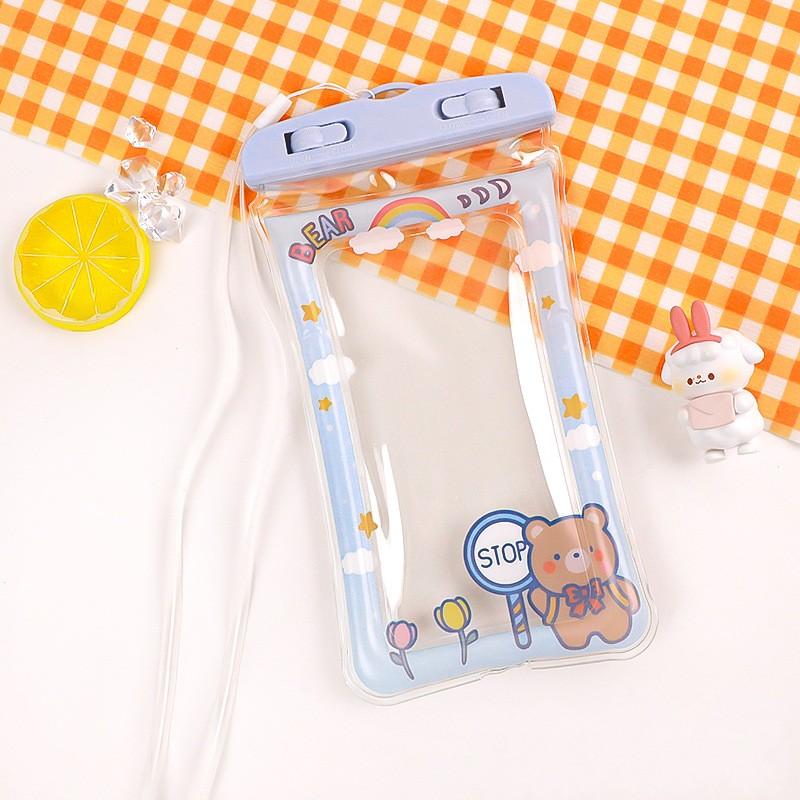 Large Capacity Swimming Bag Transparent Visible Handheld Storage Bag Thickened PVC Waterproof Wash Bag Portable Beach Bag