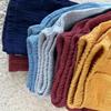 Summer Children Pants Casual Girls Boys Linen Solid Color Loose Pleated Pant Trousers Hight Waist Harem