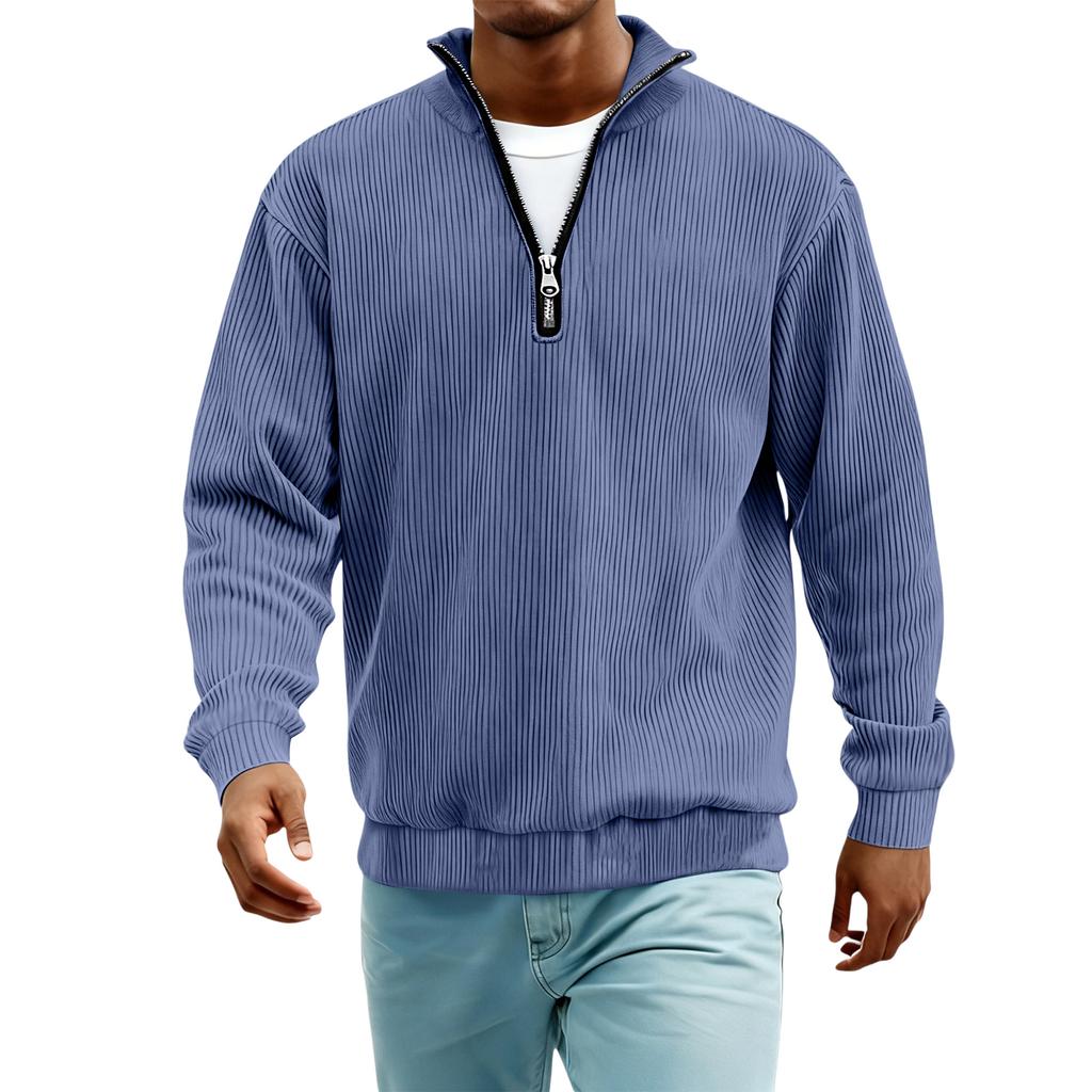 Herren 1/4-Zip Kapuzensweatshirt