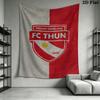 Fc Thun Wall Tapestry Aesthetic Wall Hanging Printed Fabric Blanket Decorative Tapestries for Bedroom Living Room Home Decor