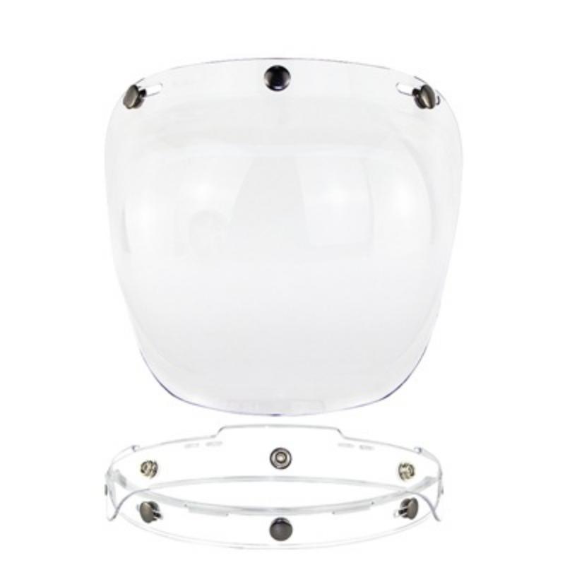 Motorcycle Helmet Bubble Visor Motorbike Helmet Visors Multicolor Vintage Cascos Para Moto Windshield Shield Universal Mask