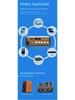 Dual-Channel Bluetooth Amplifier with USB Radio & Wireless Remote