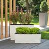Donica Bouquet Biała 56X19 Cm