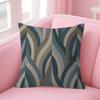 Blue Interlacing Lines  Pillow Gift Home Office Decoration Bedroom Sofa Car Cushion Cover case x