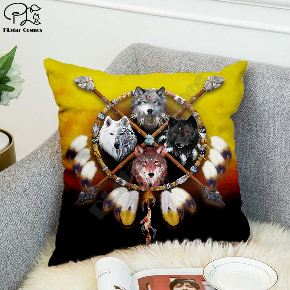 

Наволочка с забавными животными и волками, декоративная наволочка, наволочка для объятий 45*45CM