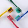 Adult Korean Couple Soft Bristle Toothbrush 2-Pack: Bamboo Charcoal Wide Head for Daily Use