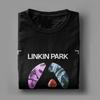 Pánské Dámské Nové Tričko s logem kapely Linkined Parked From Zero Tee z čisté bavlny Trička Oblečení