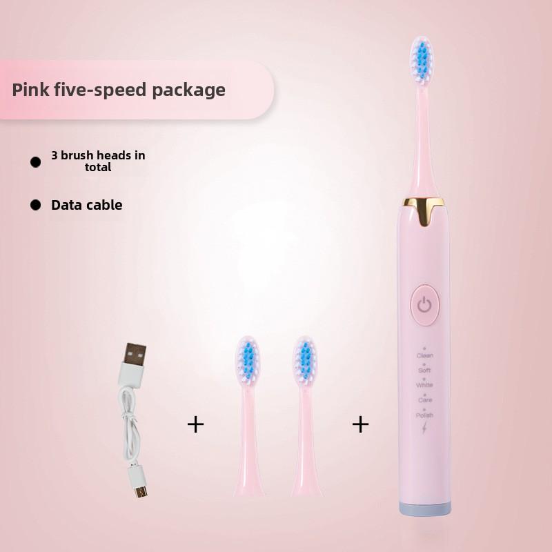 Sonic Charging Smart Tooth Cleaning Artifact Couple Model, Electric Toothbrush Adult Model, Charging Model, Soft Hair Self