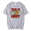 Money Talks The Power of The Us Dollar Print Tshirt Women Men Casual Loose Funny Simple Round Neck Short Sleeve Top Tshirt