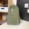 Schoolbag new Japanese ins solid color backpack Korean version ins small fresh college style junior high school student versatile backpack