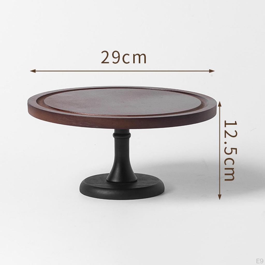 Cake Display Stand Plate Gifts Decorating Space Saving Buffet Riser Dessert Table Set