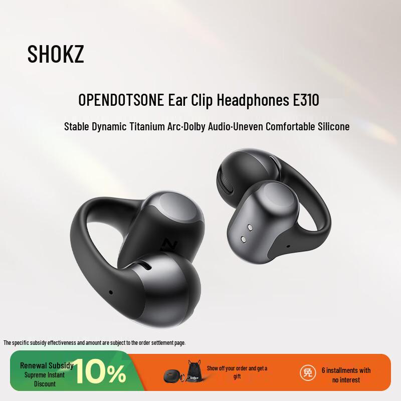 

SHOKZ OpenDots ONE Open-Ear Bluetooth Headphones