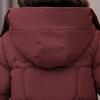 Plus Size XL-5XL Fashion Winter Woman Parkas Hooded Thick Warm Jacket Loose Middle Age Women's Coats