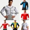 Uovervindelig Cosplay Rash Guard Dykning T-shirt BJJ RashGuard Lang Kort Ærme MMA Beklædning Mænd Kvinder Viltrumite Fitness T-shirt Kostume