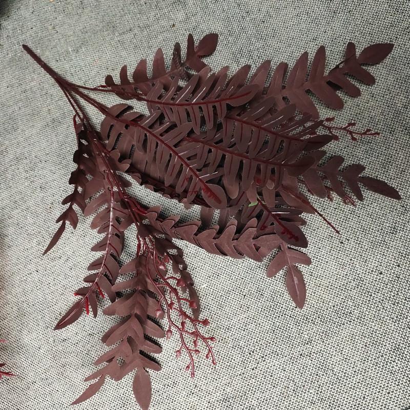 Sophorae Silk Realistic Leaves Plant Bouquet Home And Wedding Decorations Gift