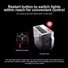 3 In 1 5V 3 Pin ARGB Controller Cooling Fan Hub 4 Pin PWM Magnetic Suction Hub PWM Fan Hub 1To9 Ports for Computer PC Case Fan