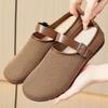Retro Soft-soled Sandals For Women, Slippers For Outdoor Use, Casual Mesh, Bread-toed Half-slippers
