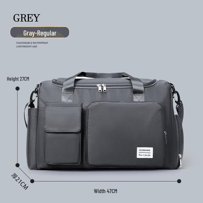 Men's Large Capacity Oxford Cloth Travel Bag - Lightweight, Handheld, and Perfect for Short Trips, Sports, or School Use