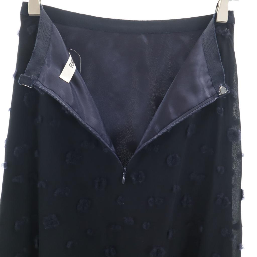 furfur made in Japan Midi Skirt F Navy Women Used