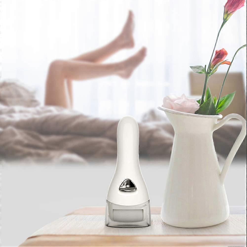 Electric Callus Remover Waterproof Rechargeable Foot File with 3 Rollers for Wet and Dry Use